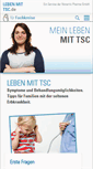 Mobile Screenshot of leben-mit-tsc.de